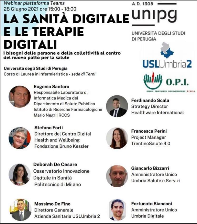 La Sanità digitale e le terapie digitali